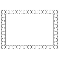 pearl rectangle frame 001